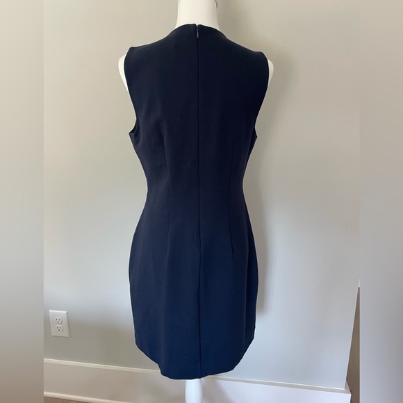 BR Navy Everywhere Ponte Sheath Dress - Picture 7 of 13